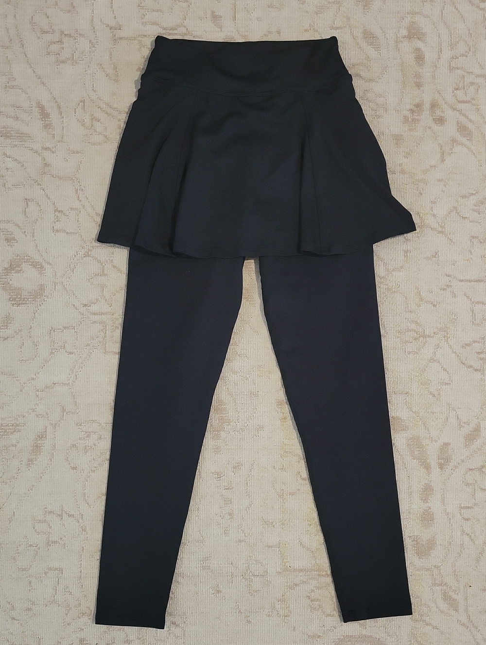 Dona Jo donajo Love Skirted Legging Black Size 1 Small Skort Running Flowy - Picture 5 of 8